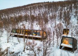 Hébergement de luxe Aurora Lodge 2 à Lyngen, en Norvège