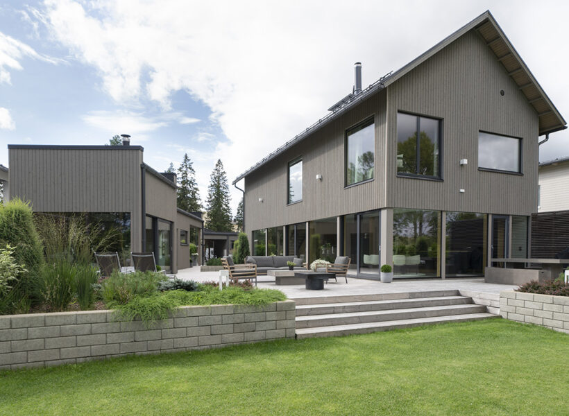 Aito, maison en bois en Finlande