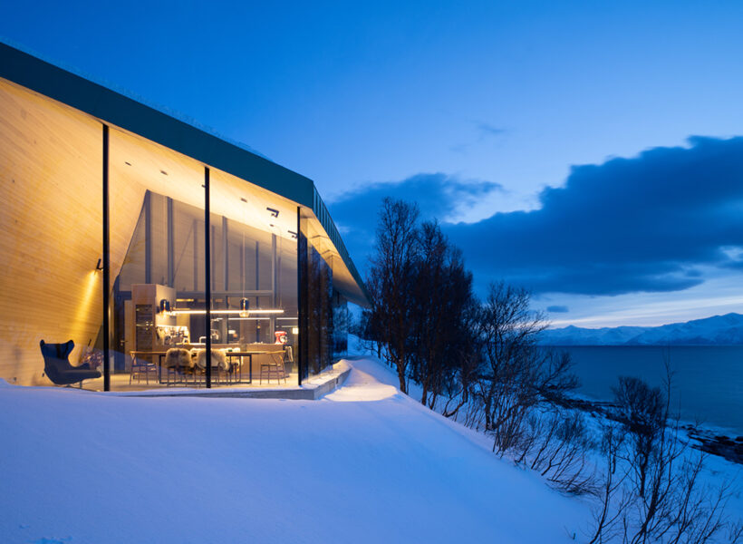 Aurora Lodge – maison d'architecte en Norvège