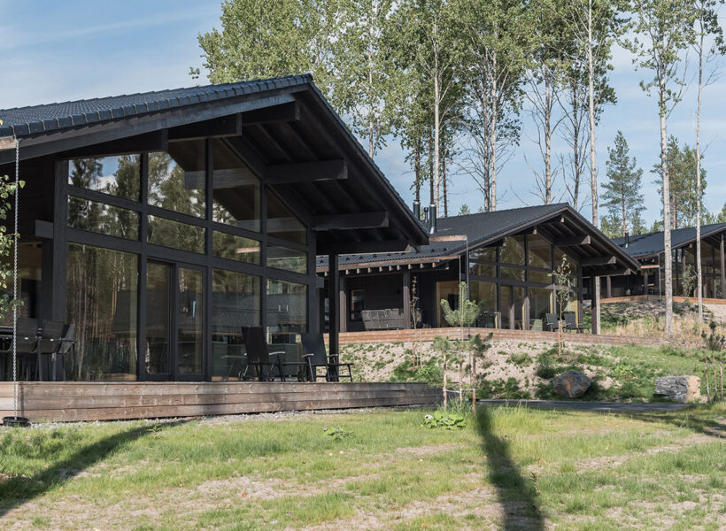 Polar - maisons en bois massif à Eerikkilä Resort, Finnland