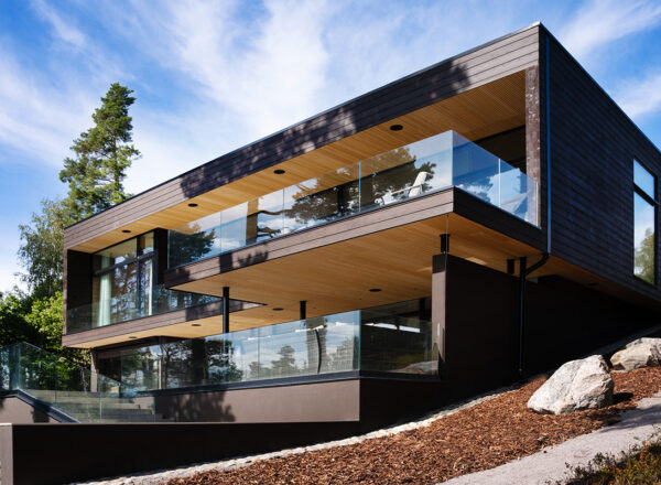 Maison en bois de bien-être