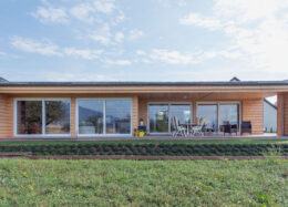 Maison en bois massif en Suisse