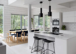 Villa White – maison bois massif en Finlande