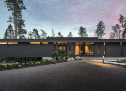 Maison d'architecte moderne en Finlande