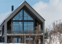 Maison bois moderne Villa Kilpisjärvi