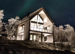 Maison bois moderne Villa Kilpisjärvi