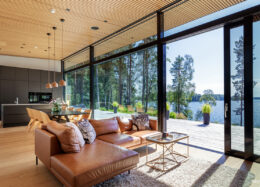 Villa moderne en bois massif