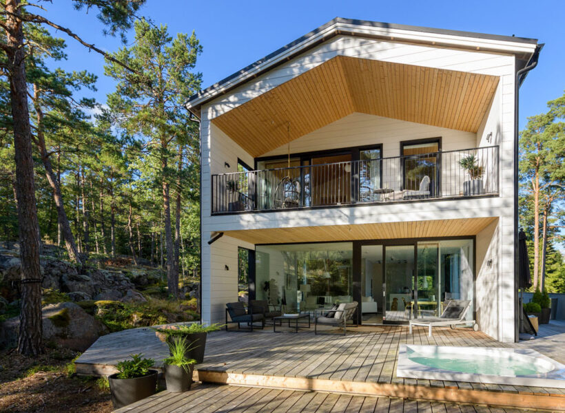 Maison d'architecte en Finlande