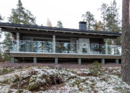 Maison bois massif Mountain Hut