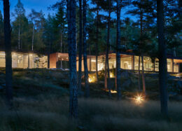 Maison moderne en bois massif en Finlande, Luoto