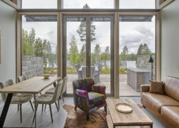 Hôtel Naava Chalet en bois massif en Finlande