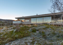 Maison bois massif en Norvège