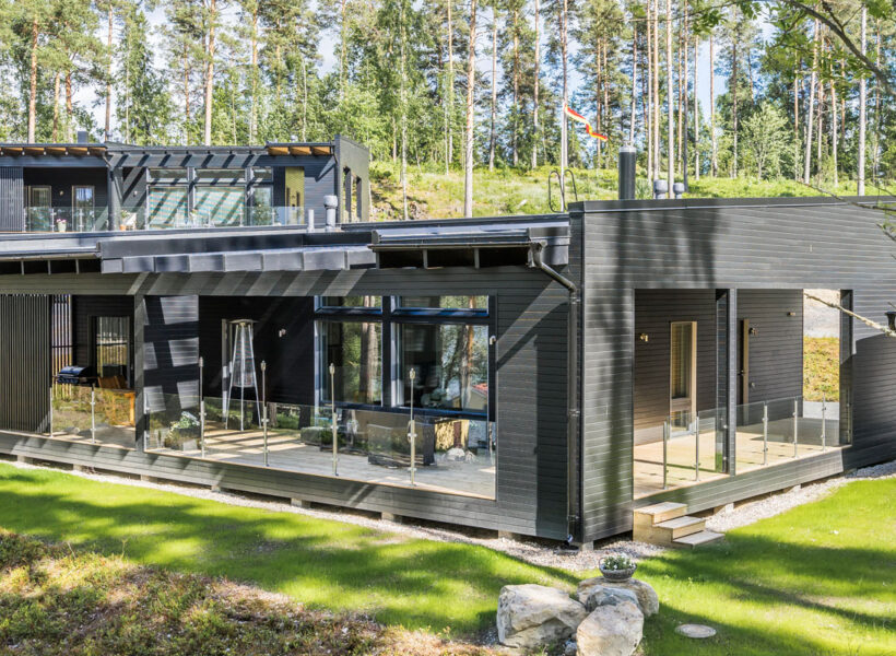 Maison moderne Pikonlinna en Finlande