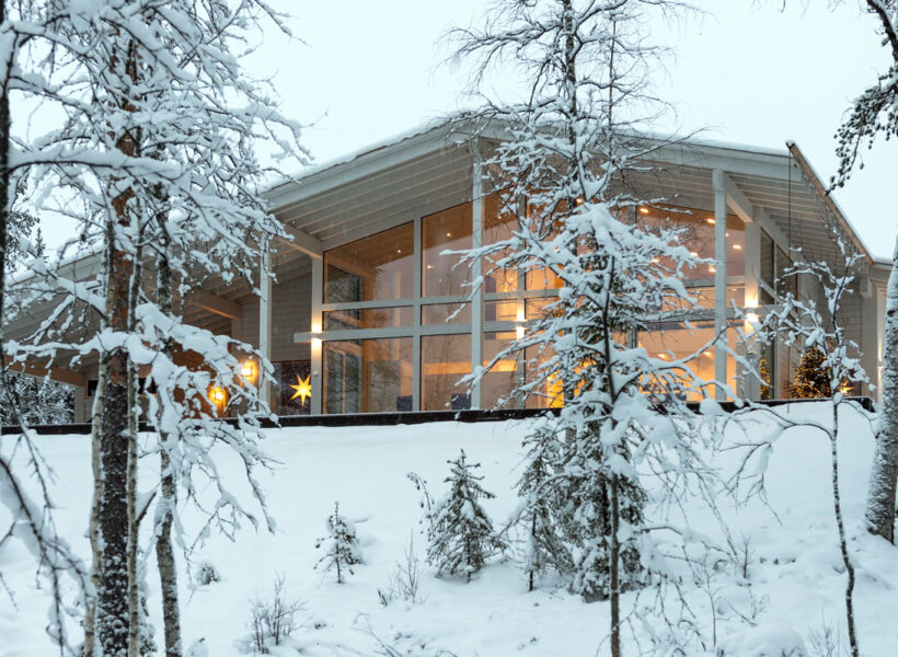 Polar - maison en bois massif en Finlande