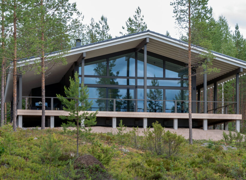 Polar, maison bois moderne en Finlande