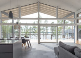 Polar, maison bois moderne en Finlande