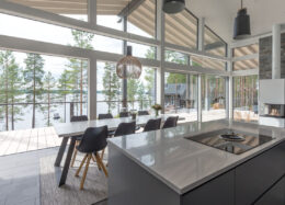 Polar, maison bois moderne en Finlande