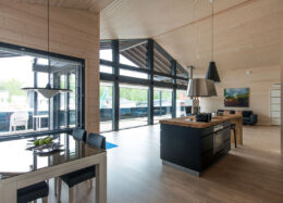 Maison bois massif Polar 165 en Finlande