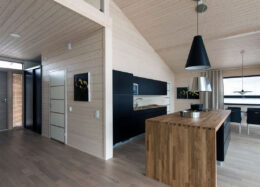 Maison bois massif Polar 165 en Finlande