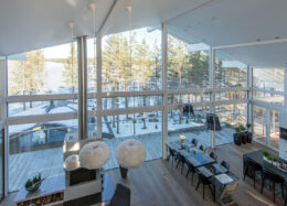 Maison moderne Polar 278 en bois massif en Finlande