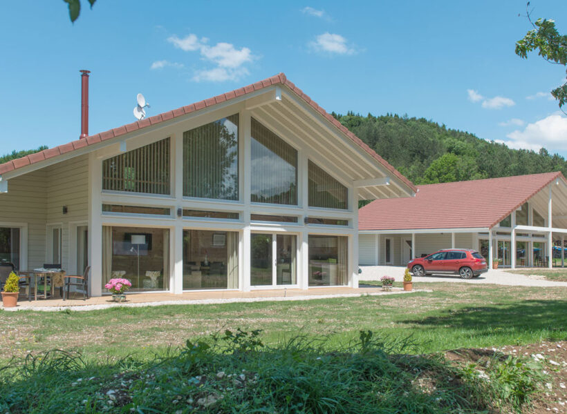 Polar - maison en bois massif en France