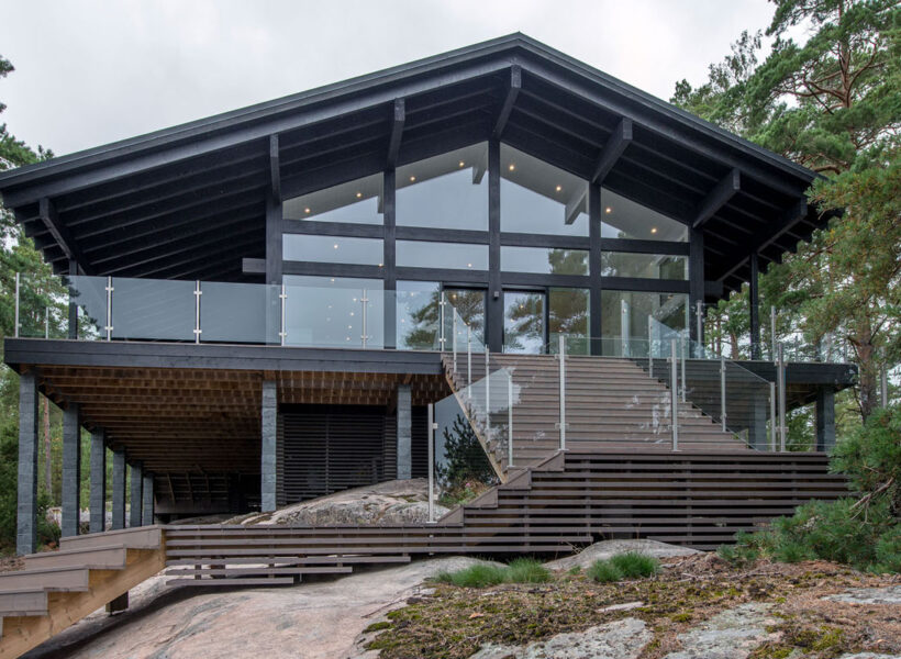 Polar - maison en bois massif en Finlande