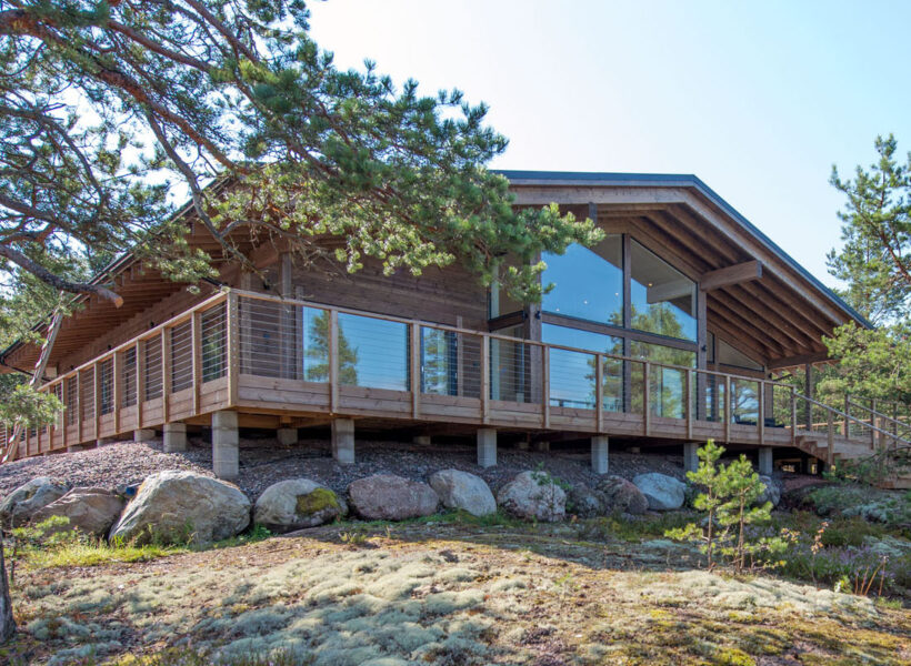 Polar - maison en bois massif en Finlande