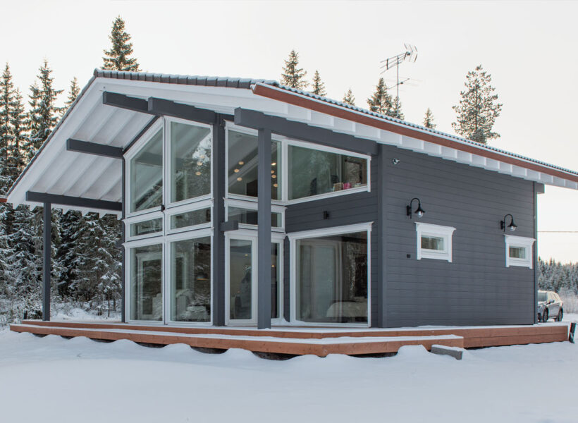 Polar - maison en bois en Finlande