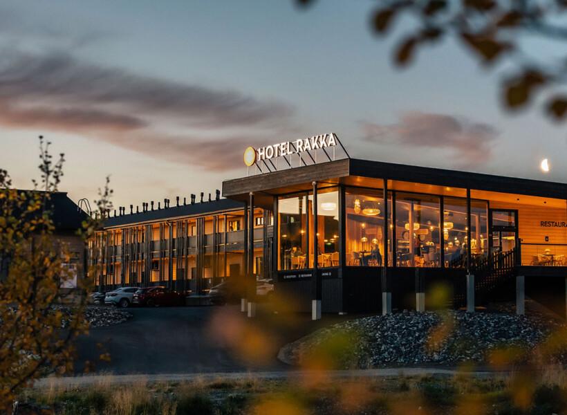 Santa's Hotel Rakka à Kilpisjärvi, Finlande