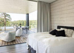 Maison moderne en bois massif en Finlande, Villa Forte