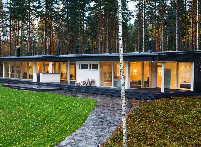 Maison d'architecte en Finlande